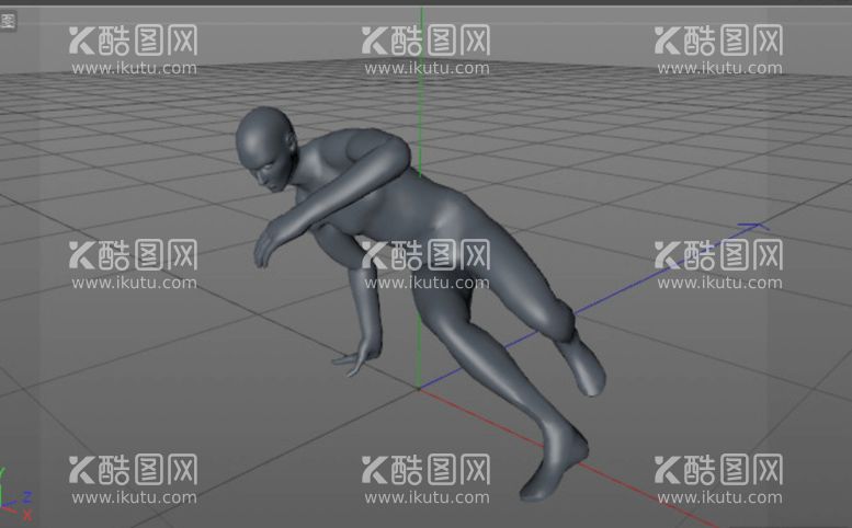 编号：55558311080524232076【酷图网】源文件下载-c4d模型街舞炫酷动作舞蹈扫描