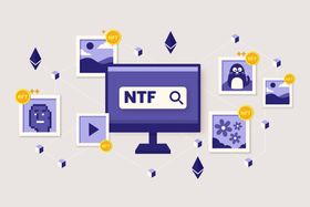 nft 概念矢量