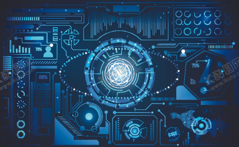 编号：41982204020734454177【酷图网】源文件下载-未来科技界面