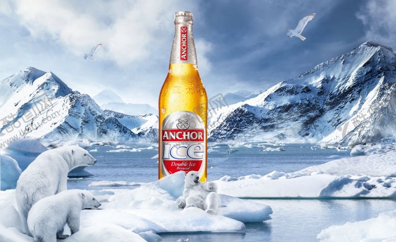 编号：85215309252226337179【酷图网】源文件下载-冰啤合成海报