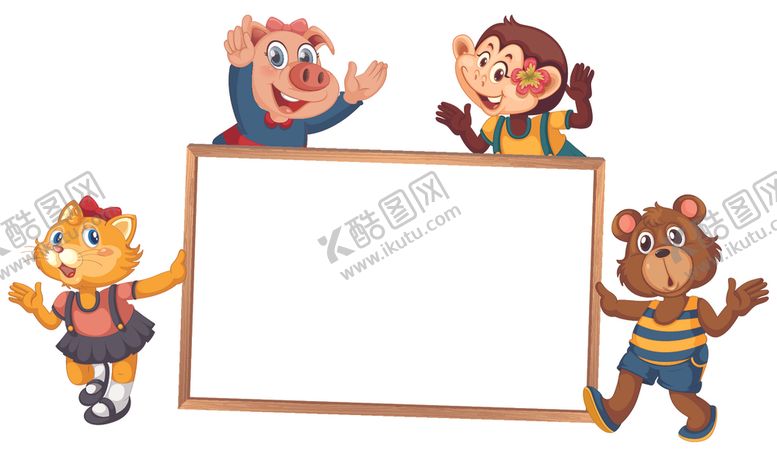 编号：63083606270303543122【酷图网】源文件下载-卡通动物