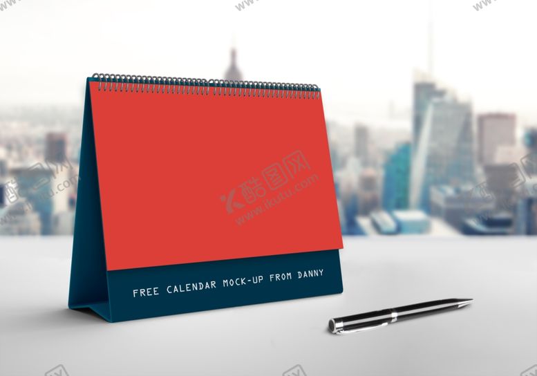 编号：95023509140926413426【酷图网】源文件下载-日历台历展示效果图样机