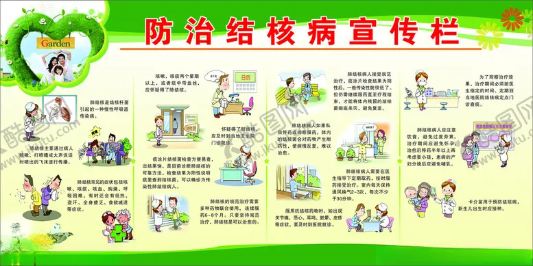 编号：22930812110656031120【酷图网】源文件下载-防治结核病宣传栏肺结核