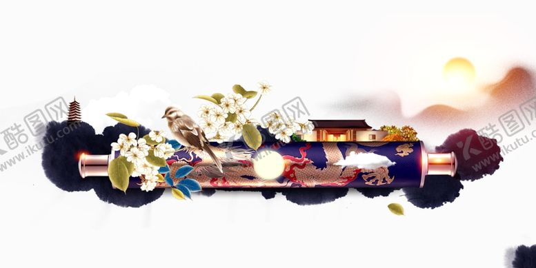 编号：94729609290709458832【酷图网】源文件下载-地产活动复古背景海报素材