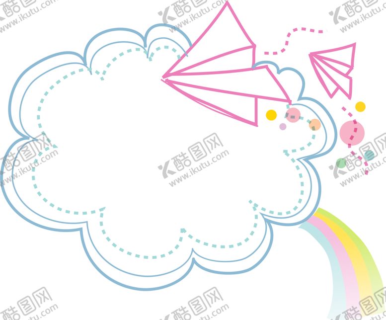 编号：89952507130723011911【酷图网】源文件下载-卡通边框简洁边框