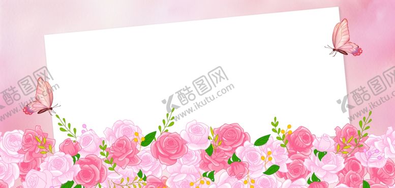 编号：18802002131022103193【酷图网】源文件下载-粉色玫瑰花背景