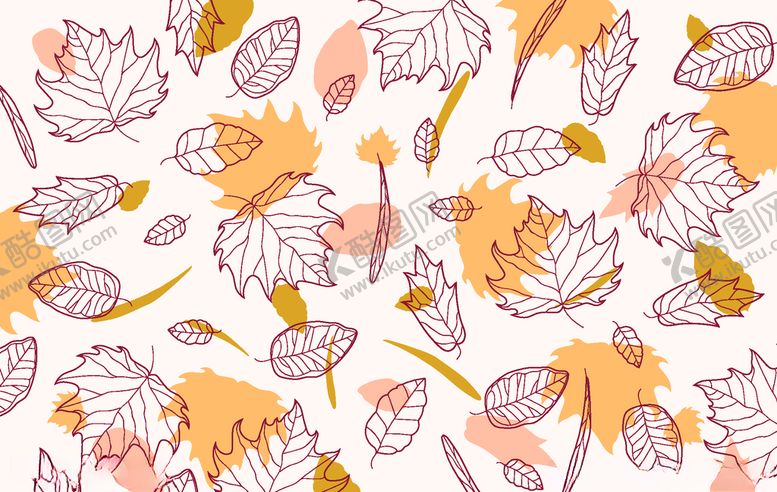 编号：26444809090847012926【酷图网】源文件下载-叶子背景