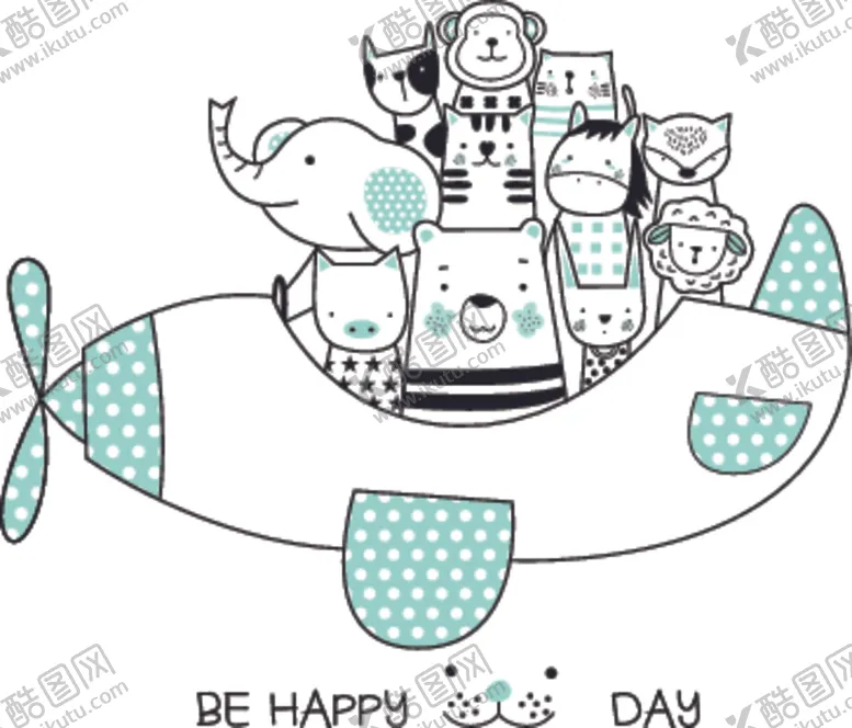 编号：82298710261327134532【酷图网】源文件下载-卡通动物