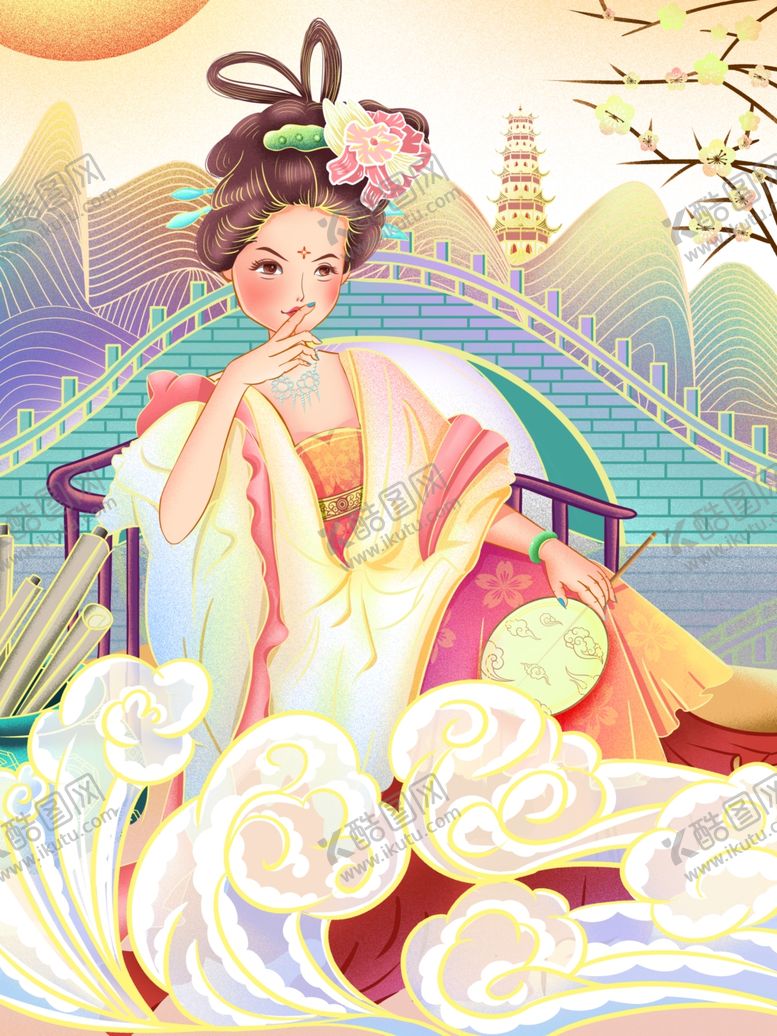 编号：90624010230122416317【酷图网】源文件下载-国潮图片