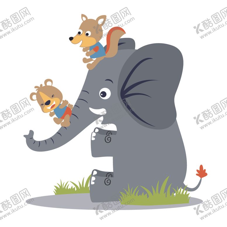 编号：44689909261905557104【酷图网】源文件下载-卡通动物