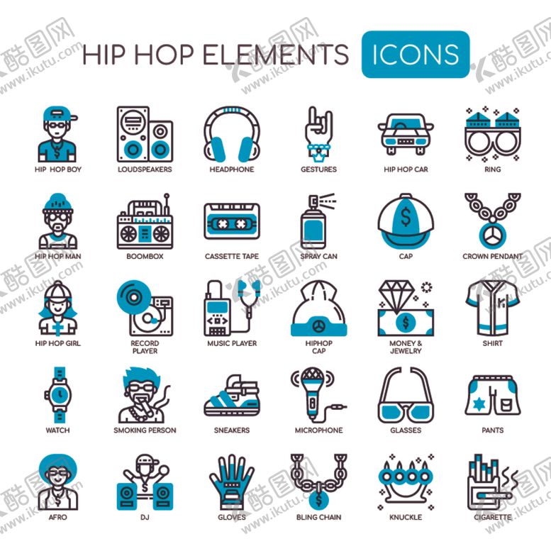 编号：45783510100044174925【酷图网】源文件下载-图标