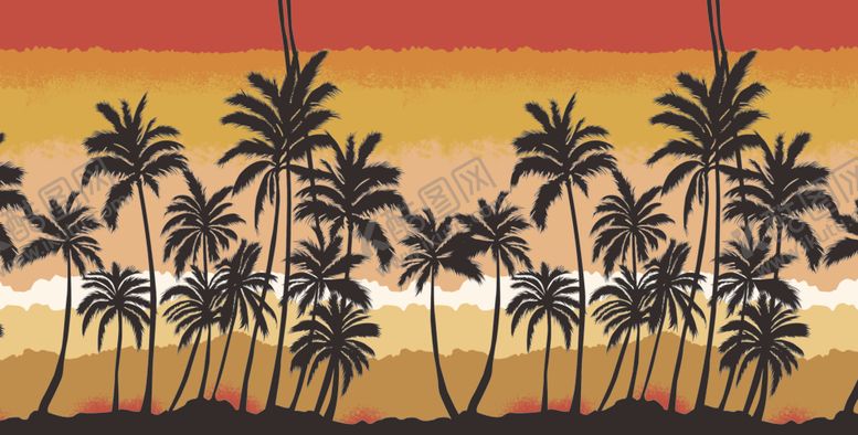 编号：40730111011008121093【酷图网】源文件下载-椰树