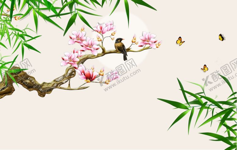 编号：83315909302207429723【酷图网】源文件下载-花鸟
