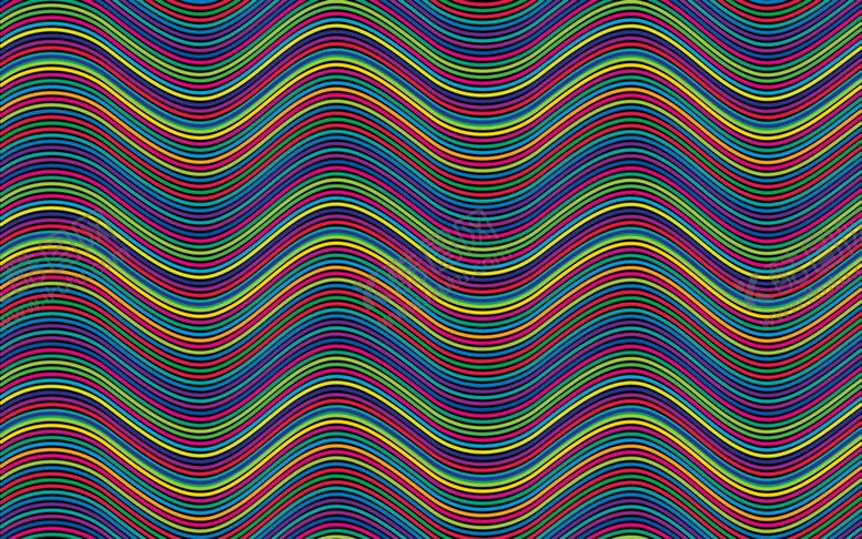 编号：18285709242010493474【酷图网】源文件下载-彩色波浪底纹