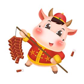 卡通牛