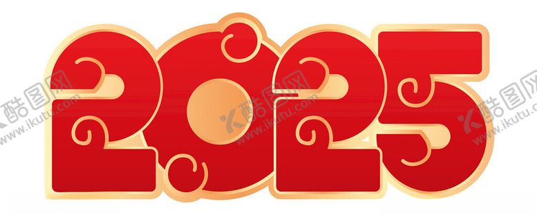 编号：41824901270757083542【酷图网】源文件下载-2025蛇年数字设计