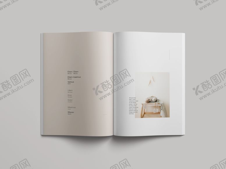 编号：80476909281615361967【酷图网】源文件下载-画册贴图