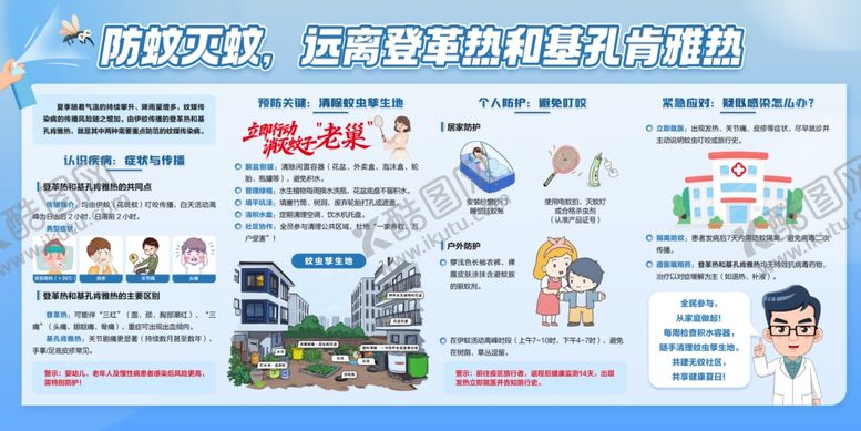 编号：25891309211516574137【酷图网】源文件下载-防蚊灭蚊宣传栏