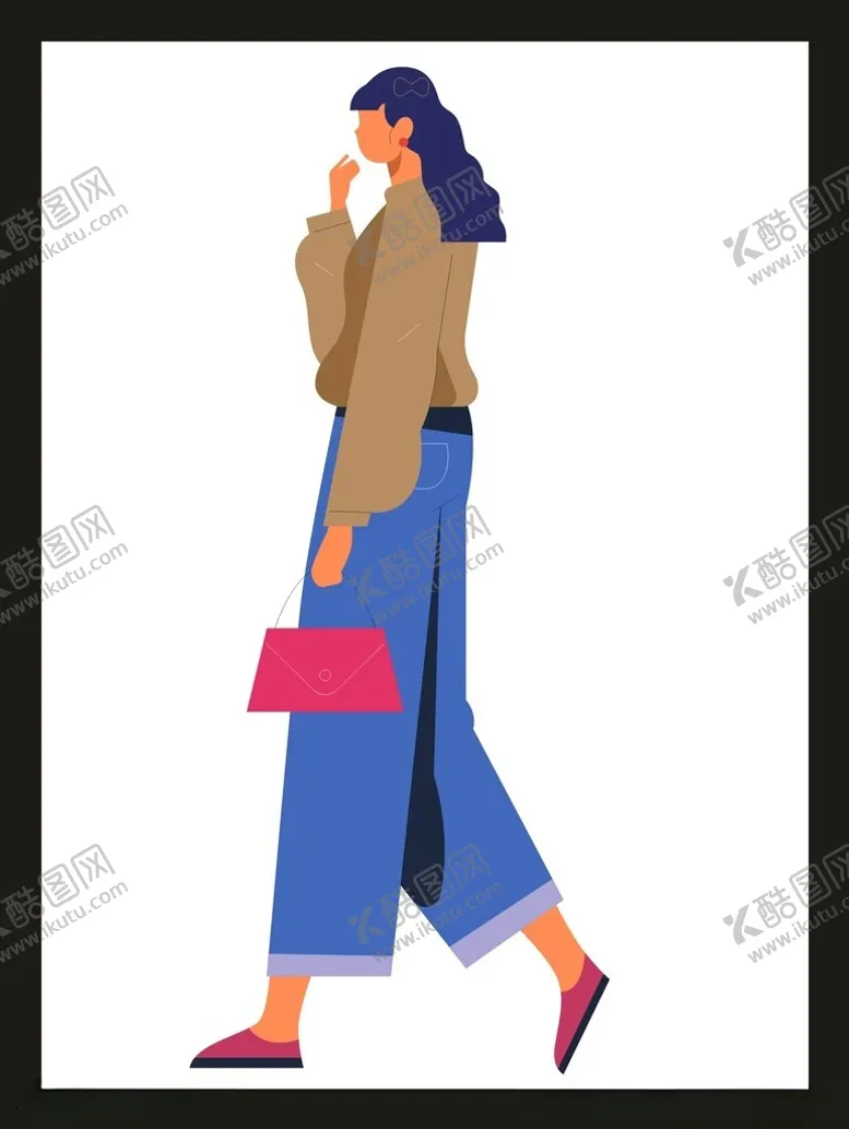 编号：69797602171847404920【酷图网】源文件下载-手绘女孩女人