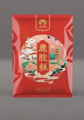 巴戟膏标签平面分层文件