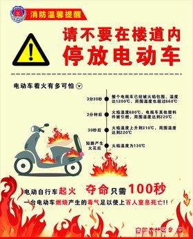电动车着火