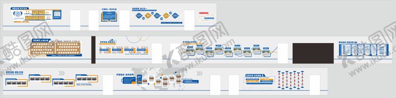 编号：75116504241905331028【酷图网】源文件下载-校园文化走廊背景板