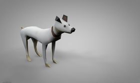 C4D模型狗子
