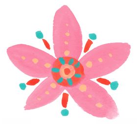 手绘花
