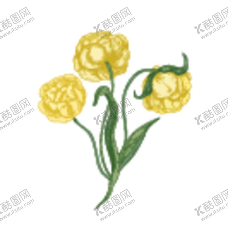 编号：61465601122304131084【酷图网】源文件下载-手绘花卉