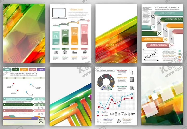 编号：98156504021346389055【酷图网】源文件下载-多彩商务办公文档模板