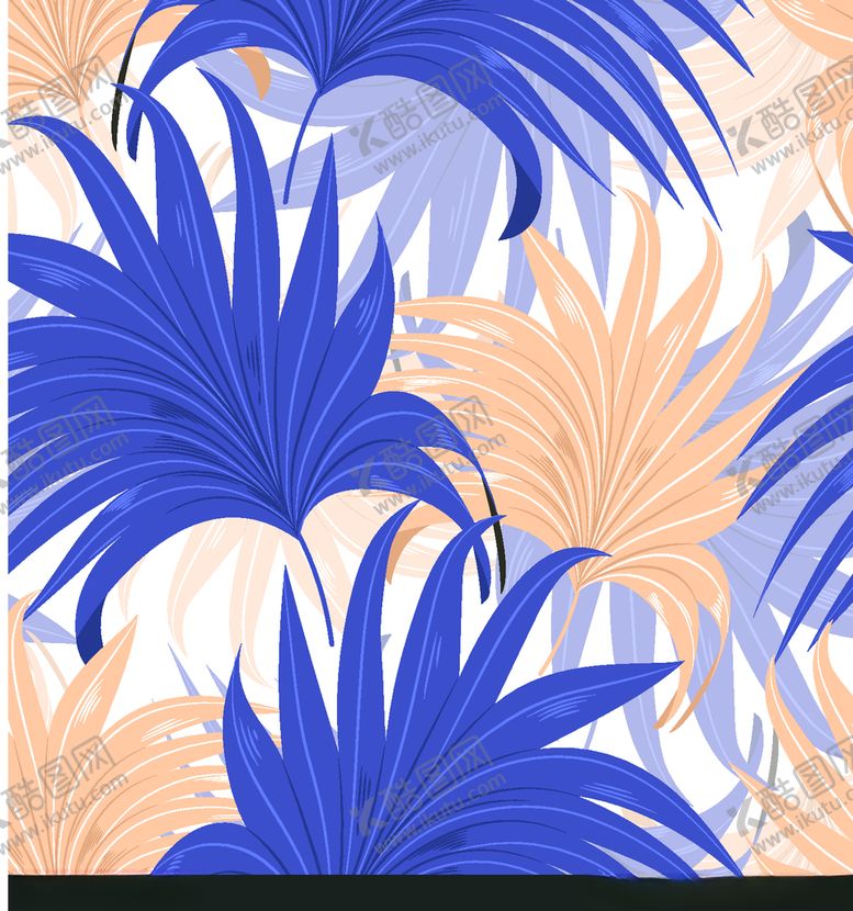 编号：87223410010116589295【酷图网】源文件下载-叶子图案素描