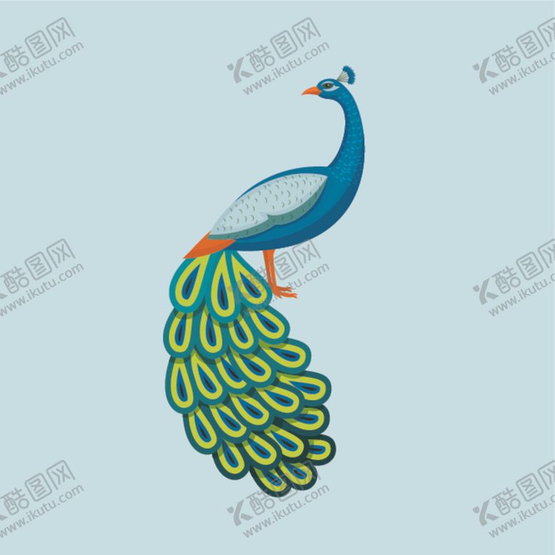 编号：97783310231039495163【酷图网】源文件下载-孔雀logo
