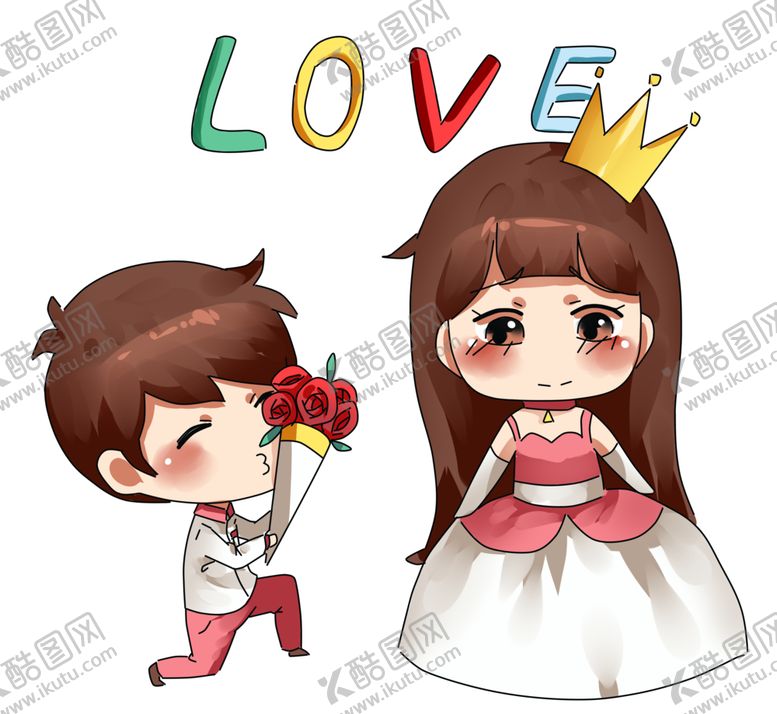 编号：65976509231536379327【酷图网】源文件下载-卡通情侣