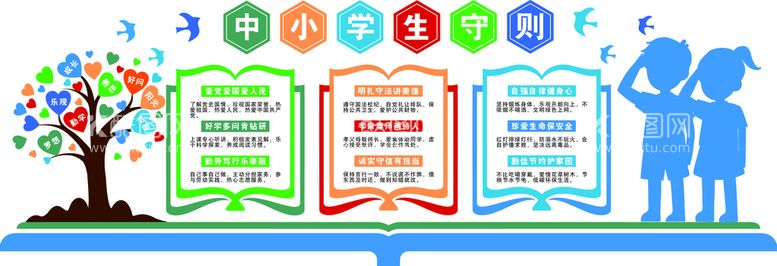 编号：58708412230937599048【酷图网】源文件下载-校园文化墙