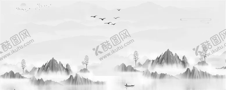 编号：77229703270358139720【酷图网】源文件下载-新中式山水