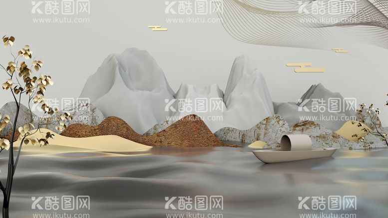 编号：37207712211544305383【酷图网】源文件下载-中国风C4D作品