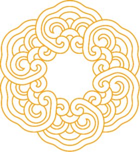 中式雕花边框