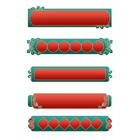 简约古风国潮边框背景图