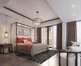 新中式卧室