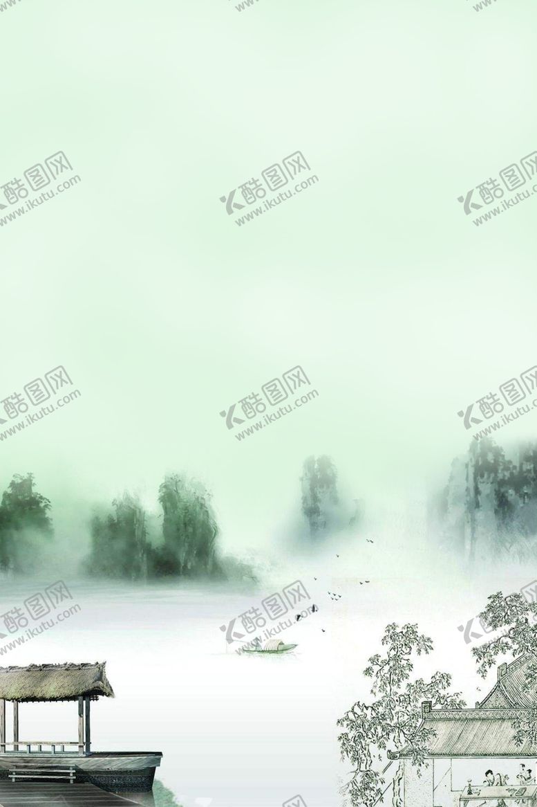 编号：53183504240601178690【酷图网】源文件下载-水墨画