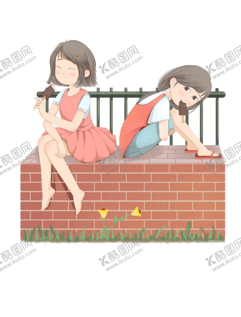 编号：16018610021156598260【酷图网】源文件下载-卡通女孩