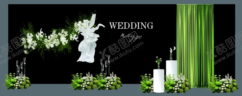 编号：85699501291441127531【酷图网】源文件下载-婚礼迎宾背景