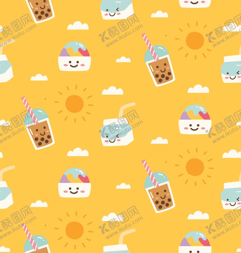 编号：65784809162101123834【酷图网】源文件下载-无缝印花