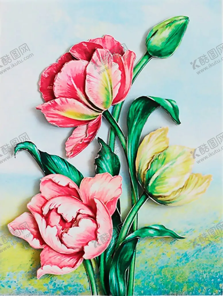 编号：26471809210106063150【酷图网】源文件下载-手绘花朵