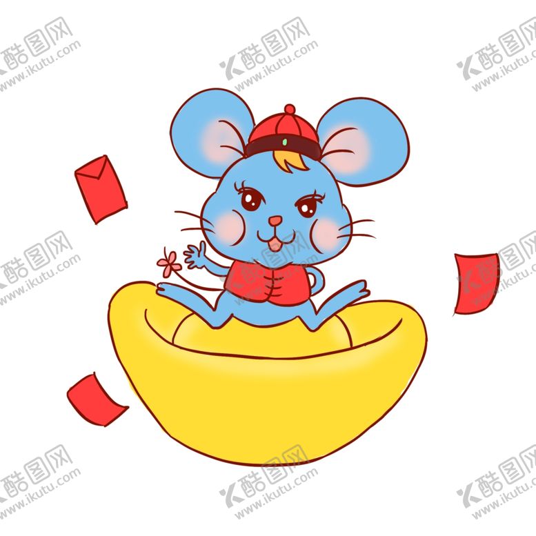 编号：55462709151555078254【酷图网】源文件下载-老鼠元宝