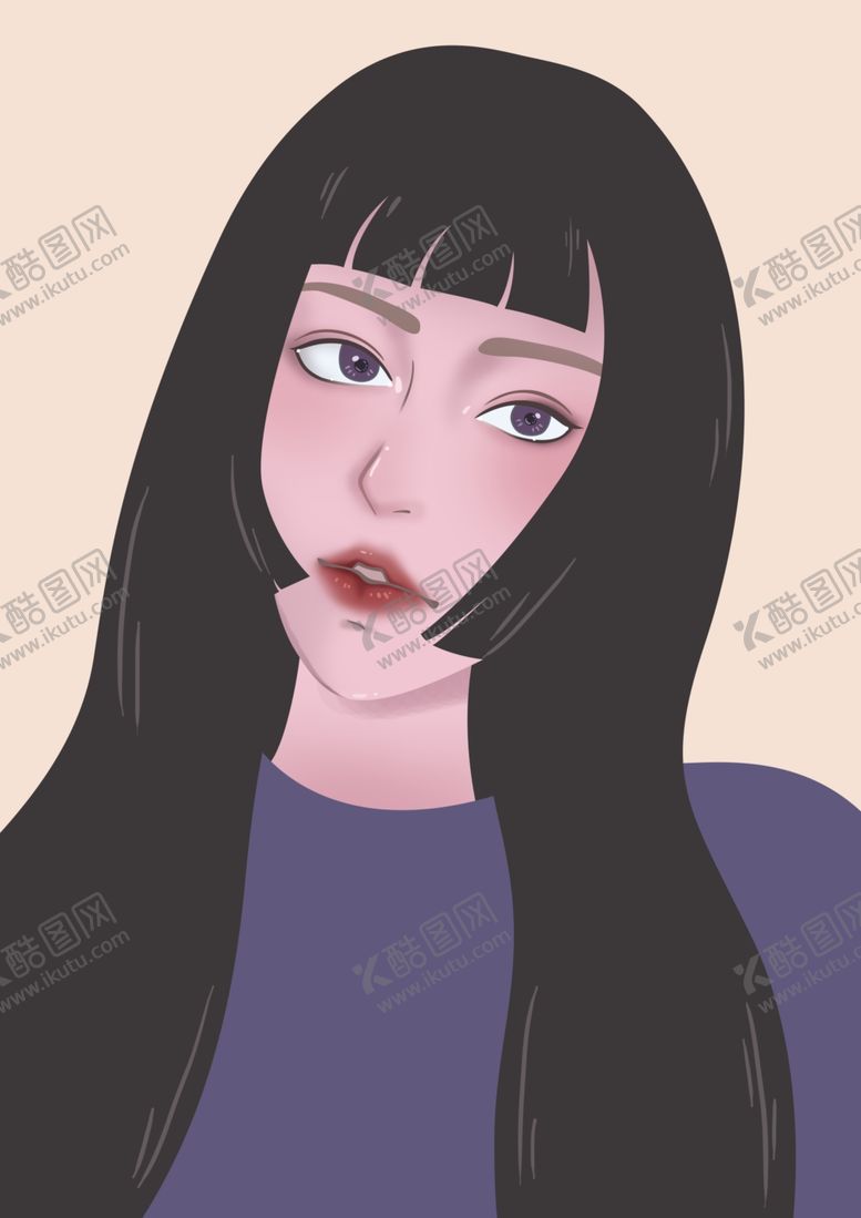 编号：58746909260449375471【酷图网】源文件下载-手绘头像