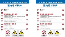 配电箱标识牌
