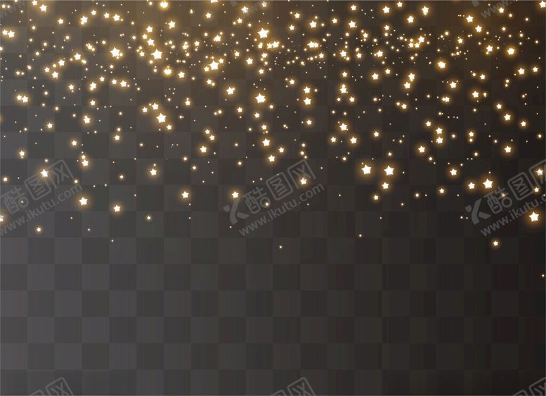 编号：40126601290419586287【酷图网】源文件下载-矢量金色星空背景
