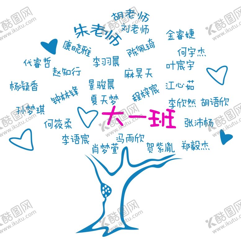 编号：77533006190417203183【酷图网】源文件下载-名字树班级树