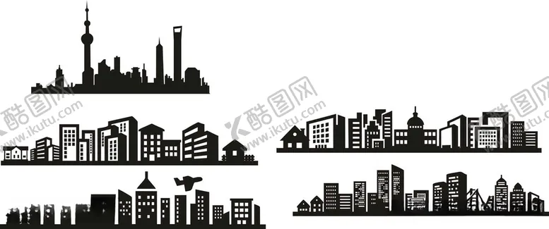 编号：83718512161600326975【酷图网】源文件下载-城市剪影